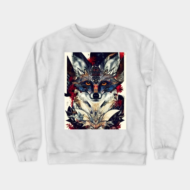 Foxes like colour too Crewneck Sweatshirt by Bizaire